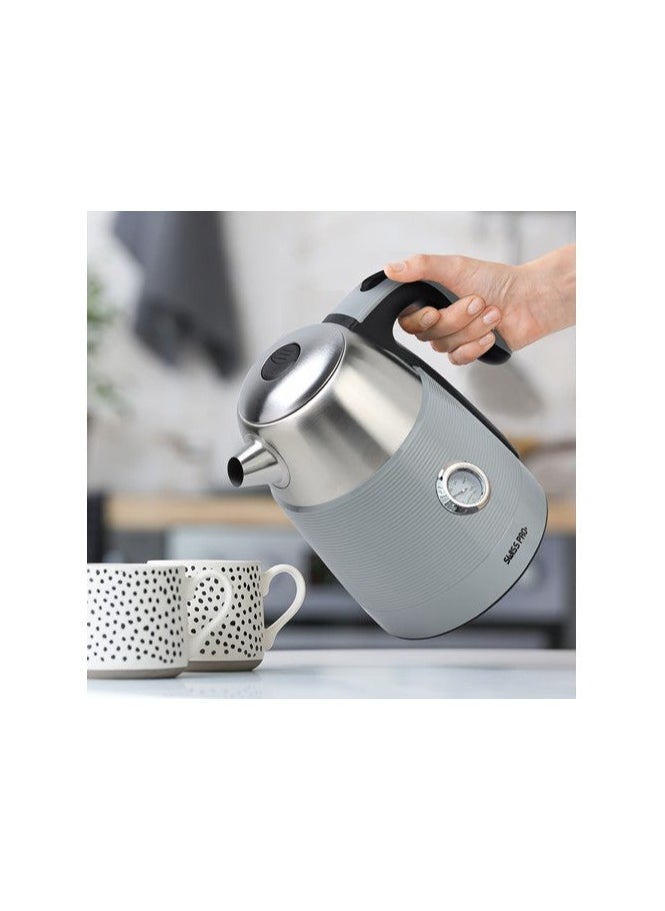 Retro Kettle 1.7L - 2250W - Grey - SP-WK2250.G