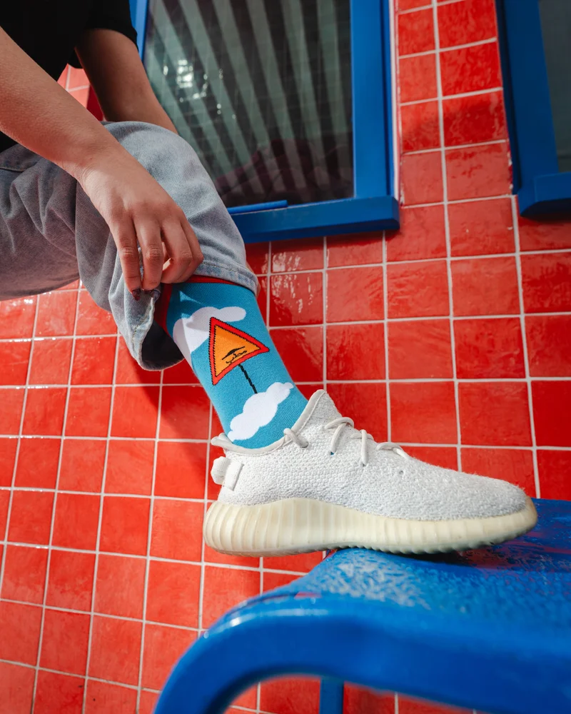 اف ان ال Bump Sign Socks