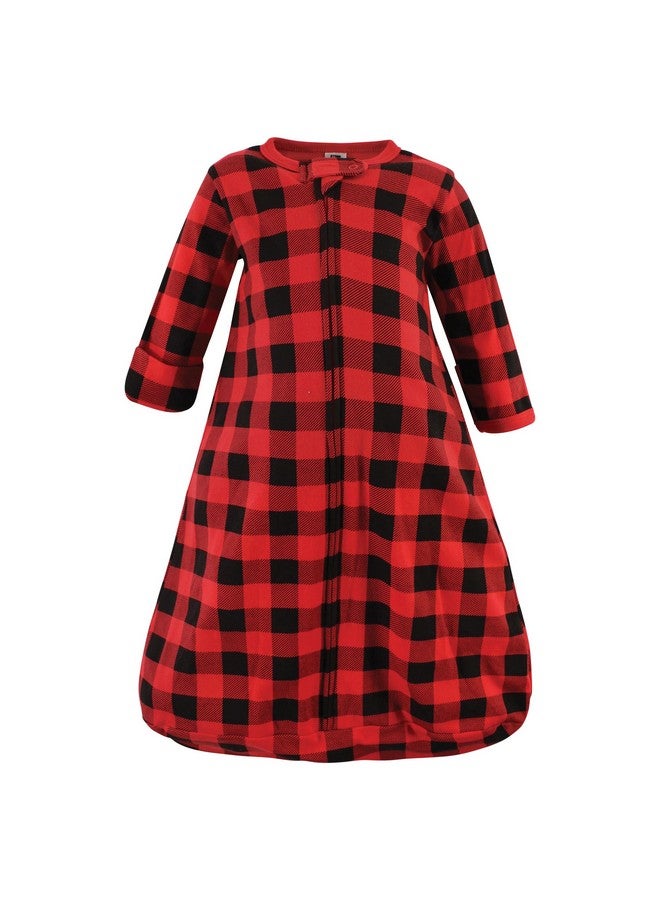 Hudson Baby Unisex Baby Cotton Wearable Sleeping Bag, Sack, Blanket, Brown Bear Long Sleeve, 18-24 Months - Image 4