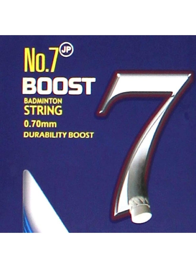 Li-Ning Li-Ning Unisex Adult No.7 Boost Badminton - String, 0.70mm Diameter - Sapphire Blue, One Size  - Image 2