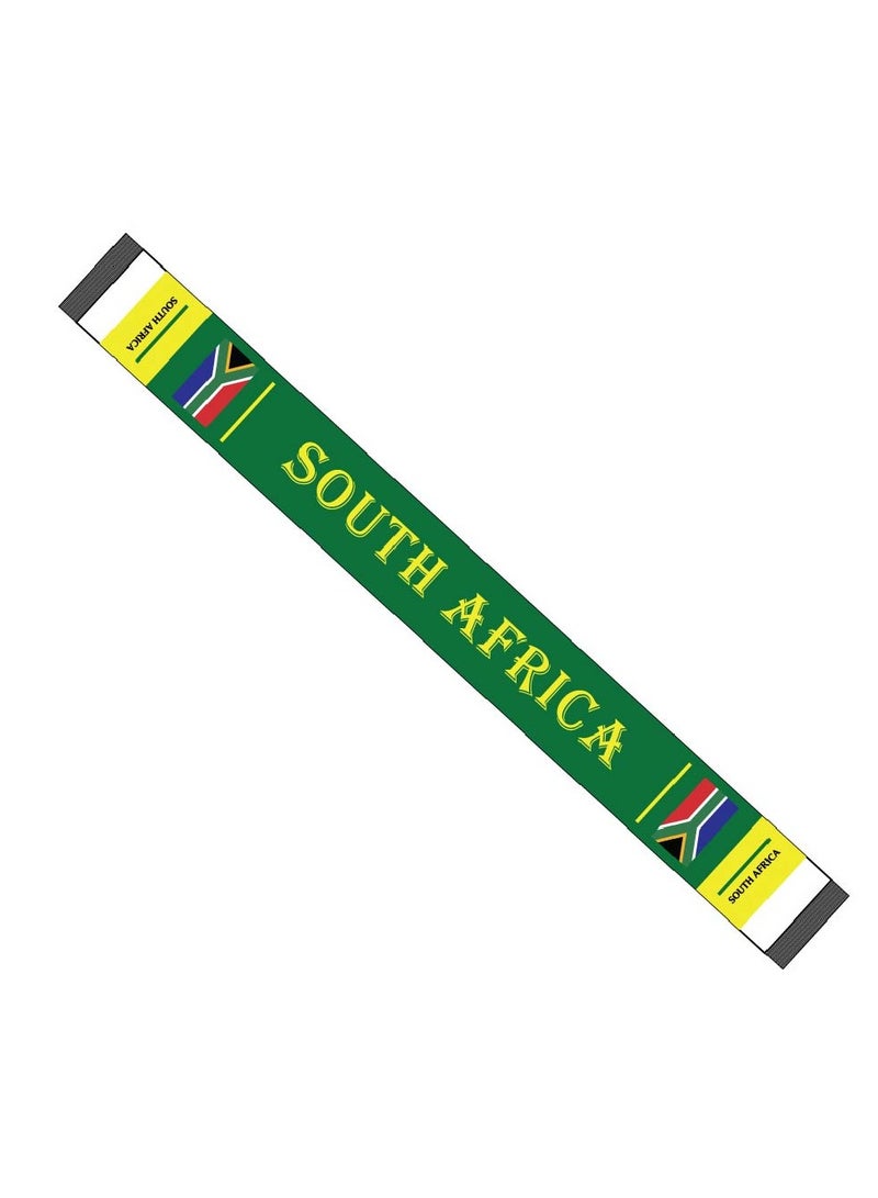 South Africa Unisex Sports Jersey T-Shirt Set - T-Shirt,Drawstring Bag,Cap - T-Shirt,Scarf,Cap - South Africa Sports Fan Jersey T-Shirt - Gift Set for Events, Matches  - Image 3