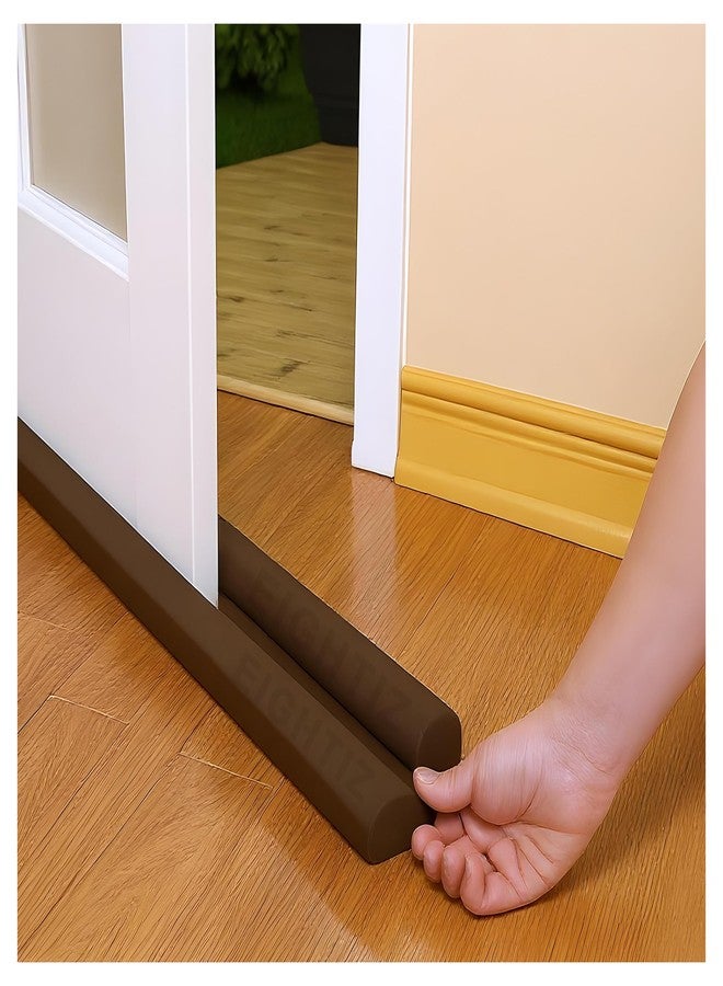 Eightiz (Pack of 3, 39 Inches) Door Guard - Bottom Seal Strip Gap Filler for Doors,Soundproof, Noise Reduction, Energy Saving, Dust & Insect,Rat Protecto,Door Strip for Home,Office,Outdoor - Image 1