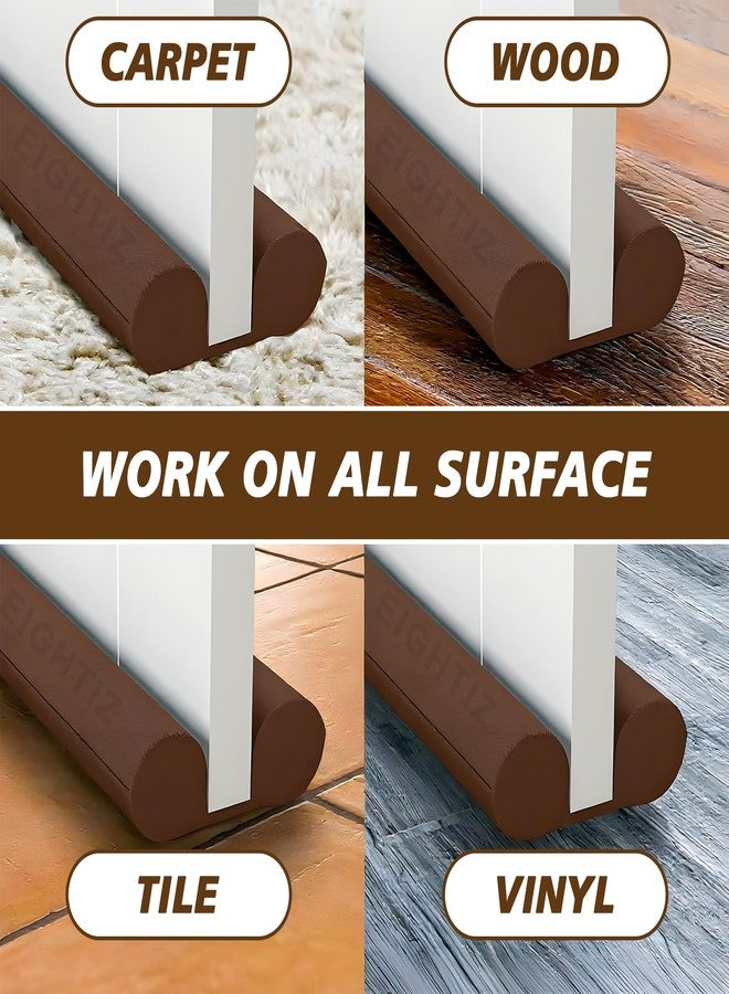 Eightiz (Pack of 3, 39 Inches) Door Guard - Bottom Seal Strip Gap Filler for Doors,Soundproof, Noise Reduction, Energy Saving, Dust & Insect,Rat Protecto,Door Strip for Home,Office,Outdoor - Image 3