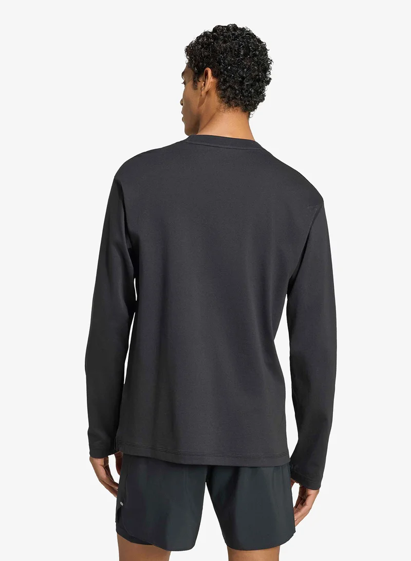 Adidas BLACK/SOLTUR Adi365 Running Community Culture Shirt  | Best Price UAE