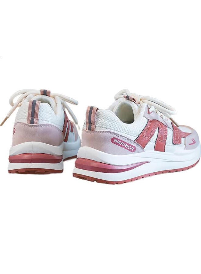 Pull Back Warrior Women'S Sports Shoes Summer New Trendy Breathable Mesh Shoes - Pink, Size 35 - Image 3