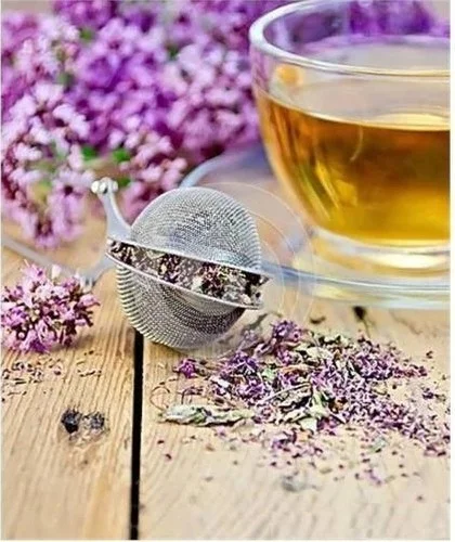 Favori Mutfak Favori Kitchen Scissor Shaped Herbal Tea Brewing Strainer with Tongs