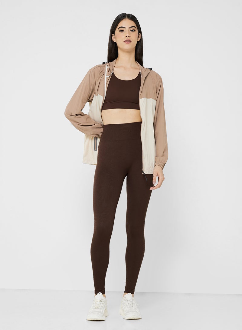 فورورد بنطلون ضيق مضلع بخصر مرتفع - Image 2