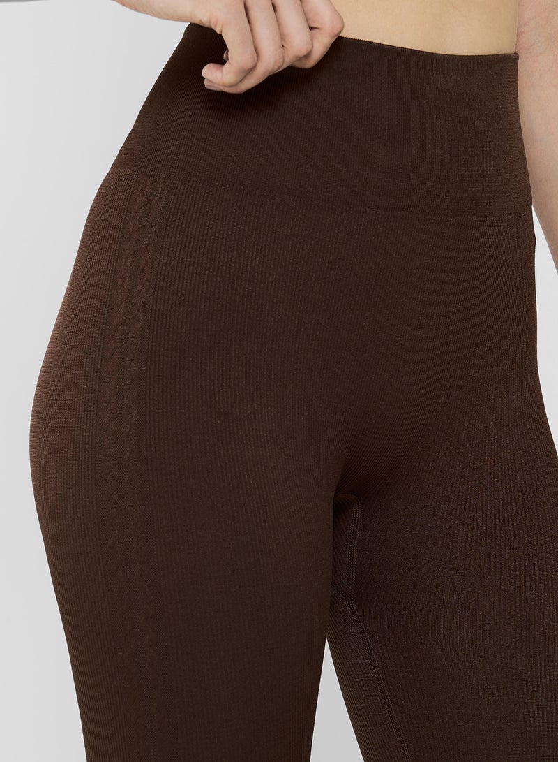 فورورد بنطلون ضيق مضلع بخصر مرتفع - Image 4