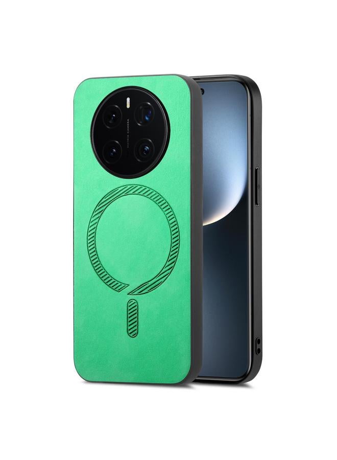 S-TOP Case For Honor Magic7 Pro Retro Magsafe Magnetic PU Back Cover Phone Case - Image 1