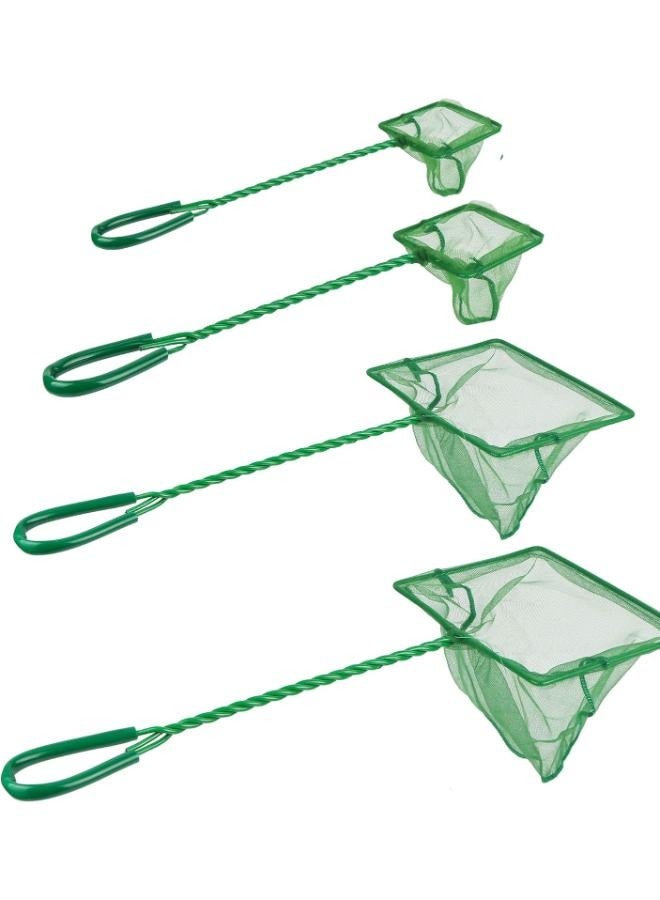 شبكة صيد كبيرة بمقبض سمك أخضر - Image 1