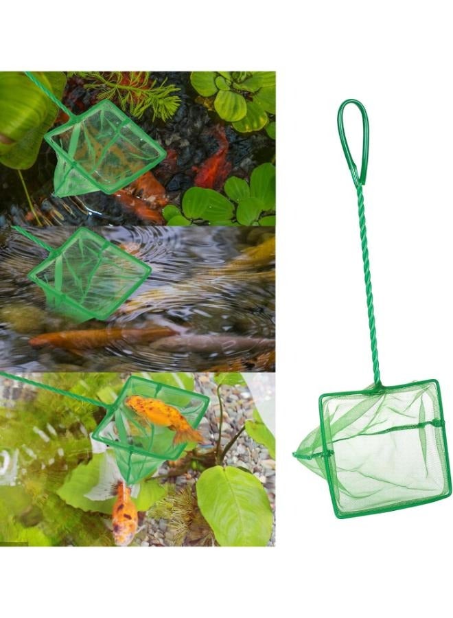 شبكة صيد كبيرة بمقبض سمك أخضر - Image 4