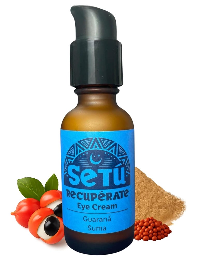 Set Eye Cream for Men Helps Firm Reduce Puffiness with Guaran Suma Root Achiote Helps Awaken Tired Eyes Reduce Dark Circles Wrinkles Lightweight FastAbsorbing 1 fl oz 30 ml - Image 1