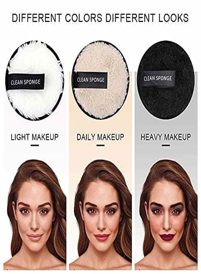 Ruby Face Rubyface Reusable Multi-functional Soft Fiber, Makeup Remover Pads, Facial Cleansing Pads for Face Makeup I Perfect for Chemical Free Removal of Eye Makeup (MULTICOLOUR, PACK OF 2) - Image 3