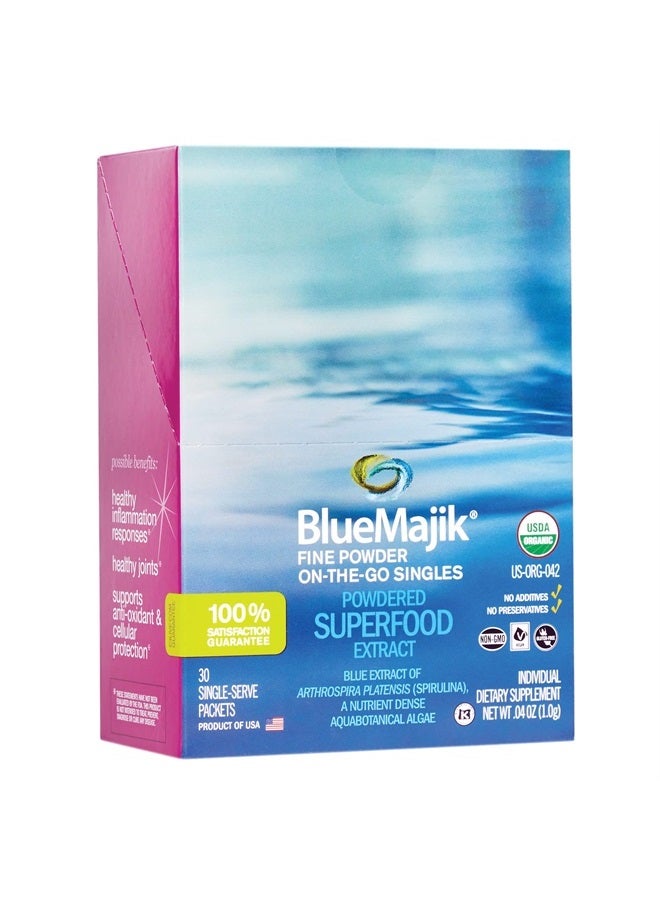 E3Live Blue Majik On-The-Go-Singles, 30 Count, 1 Gram - Image 2
