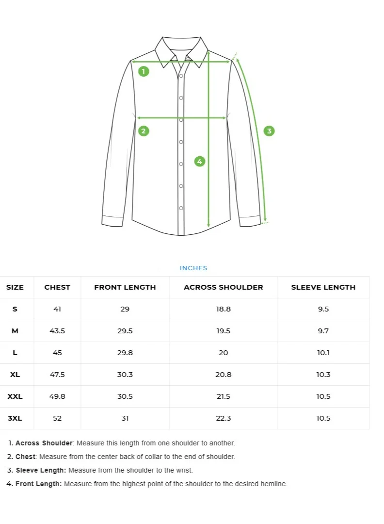 THE BEAR HOUSE Cotton Shirt for Men | Slim Fit, Long Sleeve, Casual & Formal Wear | Soft, Breathable Fabric for Office, Everyday, & All-Season Use in Classic & Trendy