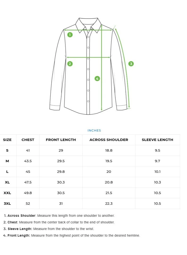 THE BEAR HOUSE  Cotton Shirt for Men | Slim Fit, Long Sleeve, Casual & Formal Wear | Soft, Breathable Fabric for Office, Everyday, & All-Season Use in Classic & Trendy for Men | Best Price UAE