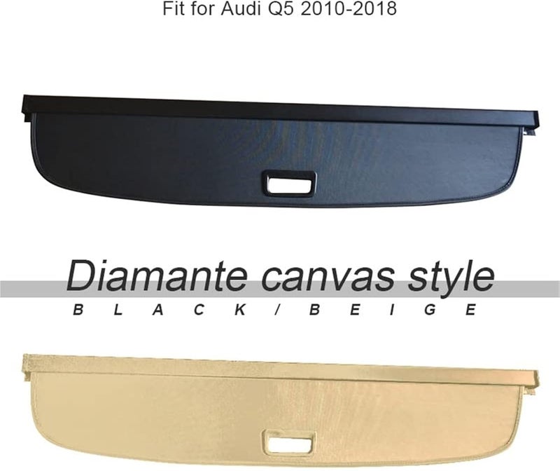DEMULAX Retractable Rear Cargo Cover for Q5 - Image 4
