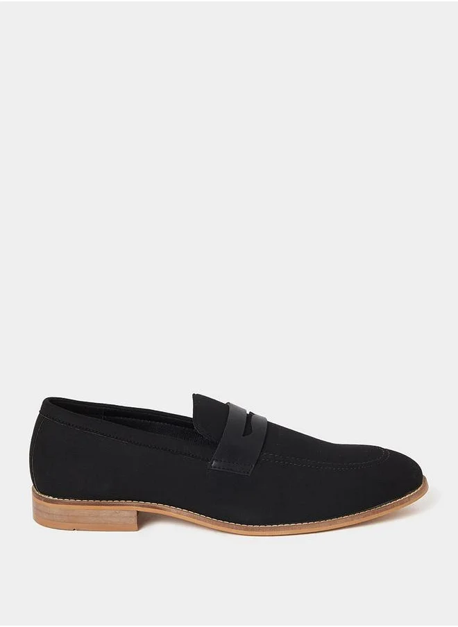 ستايلي Faux Suede Slip On Loafers