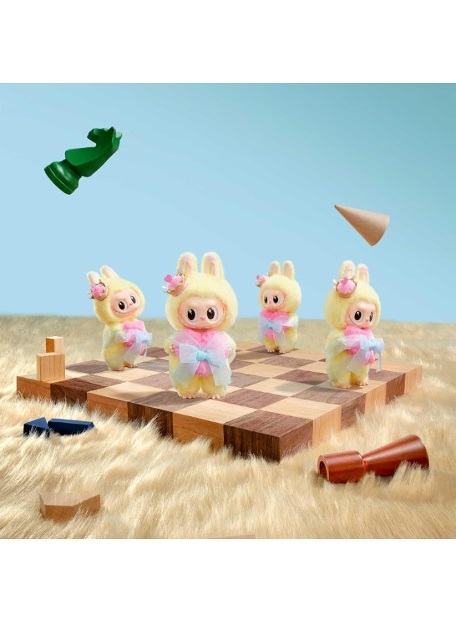 يوڠام سلسلة Monsters Let's Checkmate – ألعاب قماشية معلقة ببطاقات، لتزيين المنزل العصري، مجموعة ألعاب قابلة للجمع لتزيين المكتب  - Image 4
