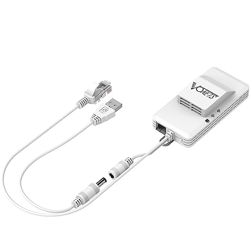 Vonets VAP11AC 2.4G+5G WiFi Bridge/Wireless Repeater/Wired to WiFi Adapter 1200Mbps with RJ45 Ethernet Cable Good Partner for Security System, IP Device - Image 1