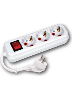 Horoz Grounded Switch 3-Plus 5M Cable Group Socket 