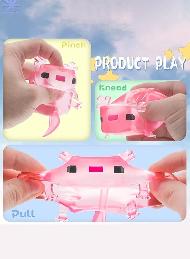 Squishy Toy, Pull, Stretch and Squeeze Stress Cute Salamander Toy for Anxiety Relief, Funny Cute Sensory Toys for Autism, ADHD, Birthday, Christmas, Office,  Stuffer Gift - Image 5