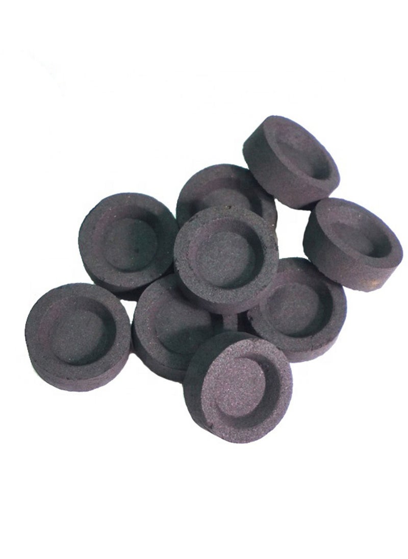 Charcoal - 100-Peice Quick Ignite and Long Lasting Bakhoor Burner Charcoal - 40 MM - Image 1