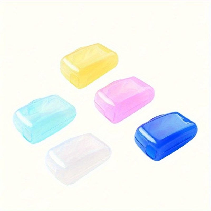 Portable Toothbrush Case 20pcs Travel Storage Box Easy Clean Holder Style20 - Image 2