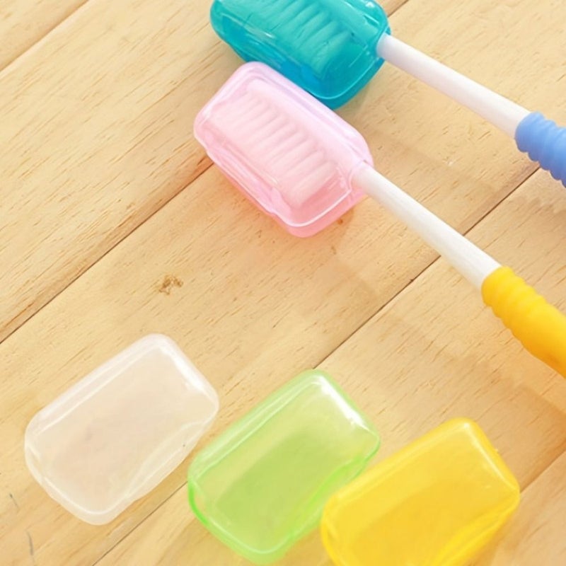 Portable Toothbrush Case 20pcs Travel Storage Box Easy Clean Holder Style20 - Image 3