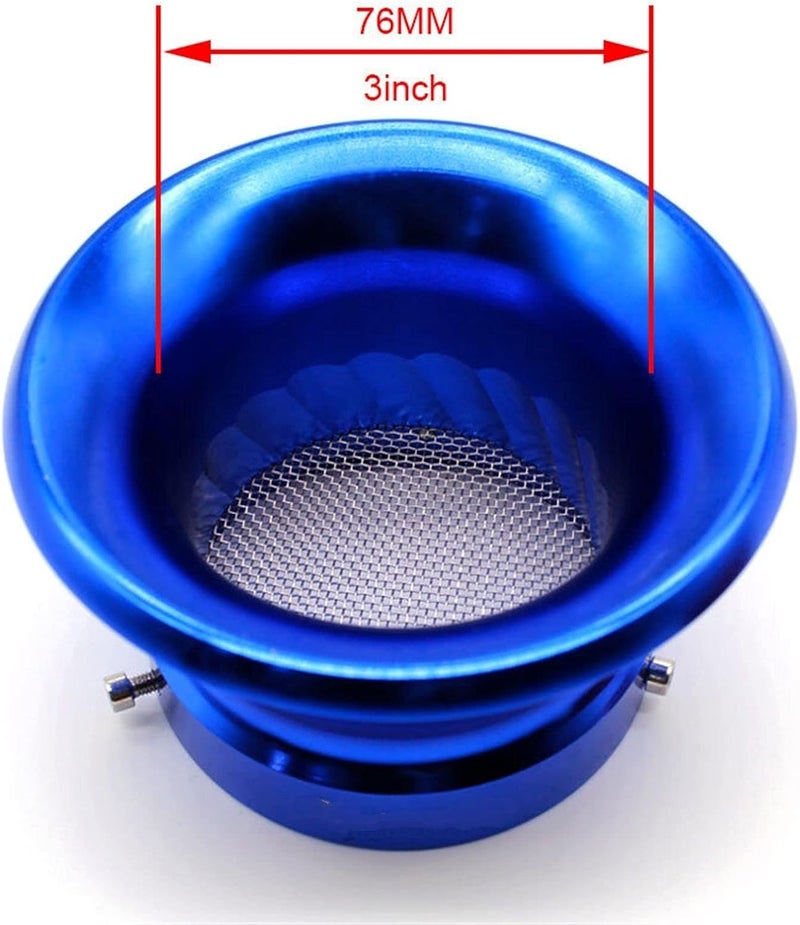 Wivplex Carburetor Air Filter Cup - Blue - Image 2