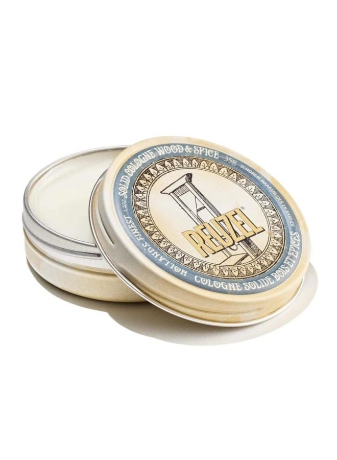 Reuzel Wood & Spice Solid Cologne Balm 35g - Image 4