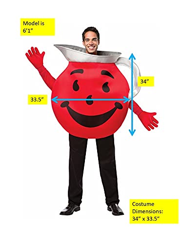 Rasta Imposta Men's Kool Aid Guy, Red/Black/Silver, One Size - Image 4