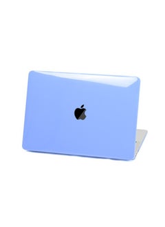 Generic For Macbook M4 Crystal Transparent Protective Case 14 Inch Pro Apple Laptop Protective Case-Color:Crystal Real Blue-Applicable Model:13 Inch Pro With Optical Drive [A1278] (hollow)  - Image 1