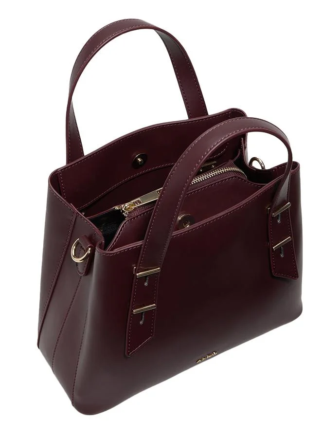 Aldo  Zarria Ladies Red Satchel Bag for Women | Best Price UAE