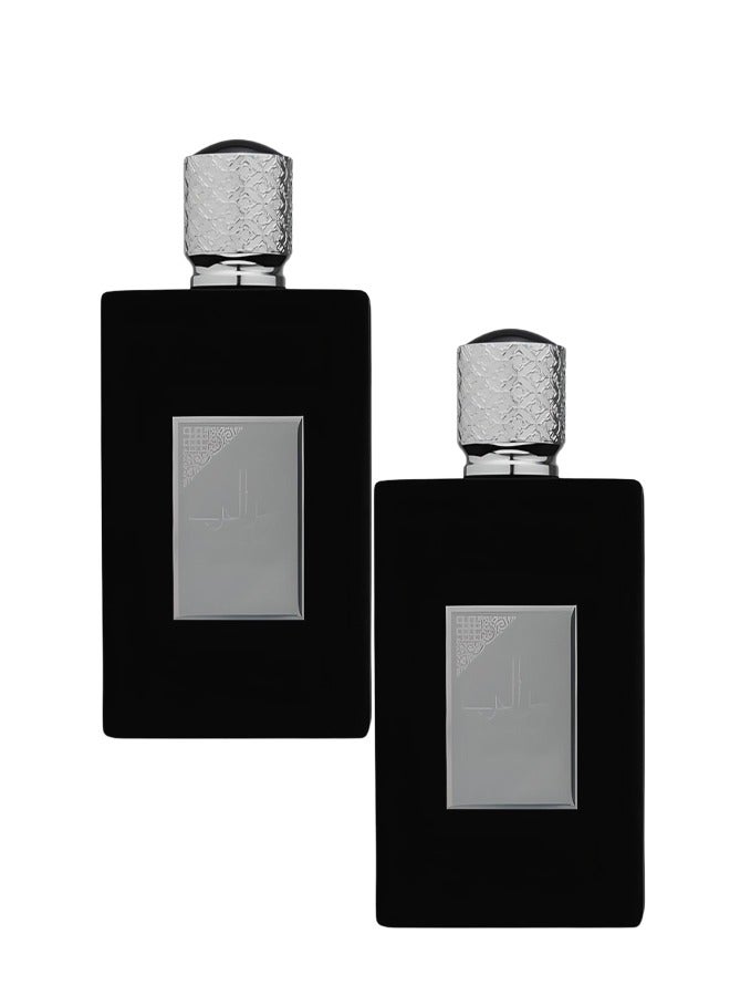 أصداف 2 قطع عطر أمير العرب للرجال 100 مل - Image 1