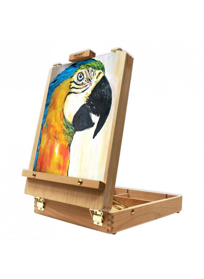 Mont Marte - Mont Marte Tabletop Easels for Painting, Desk Box Easels for Kids Adults&Artists,Beech Wood - Image 1