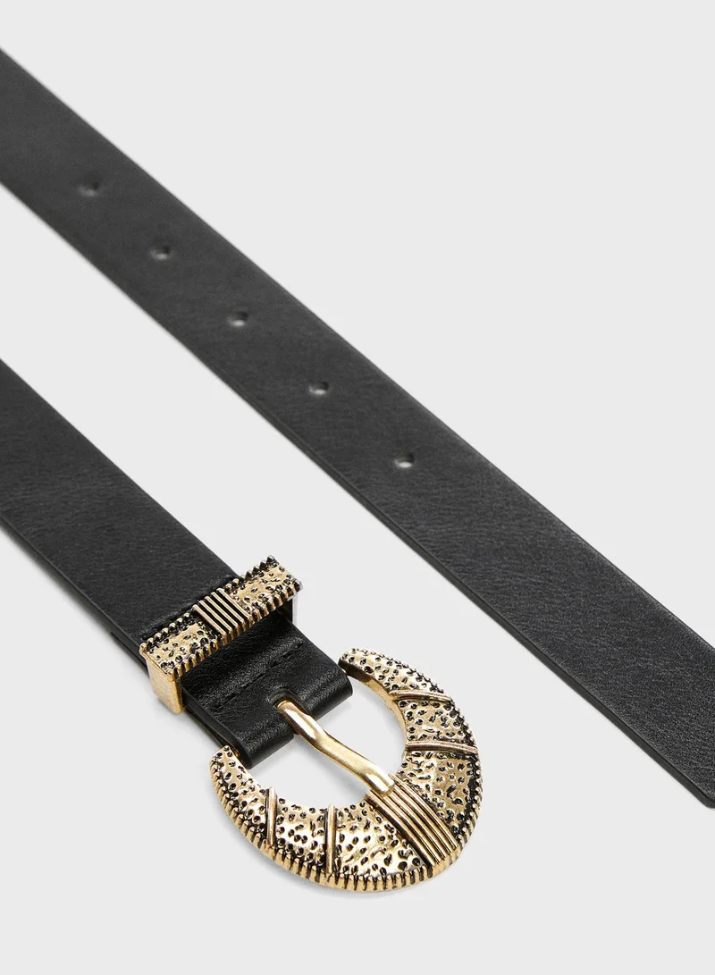 MANGO Nolan Allocated Hole Belt