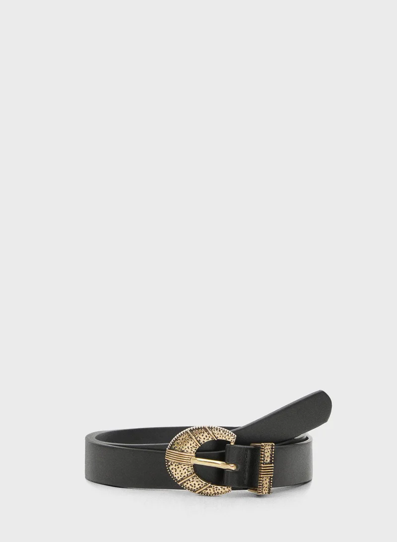 MANGO Nolan Allocated Hole Belt