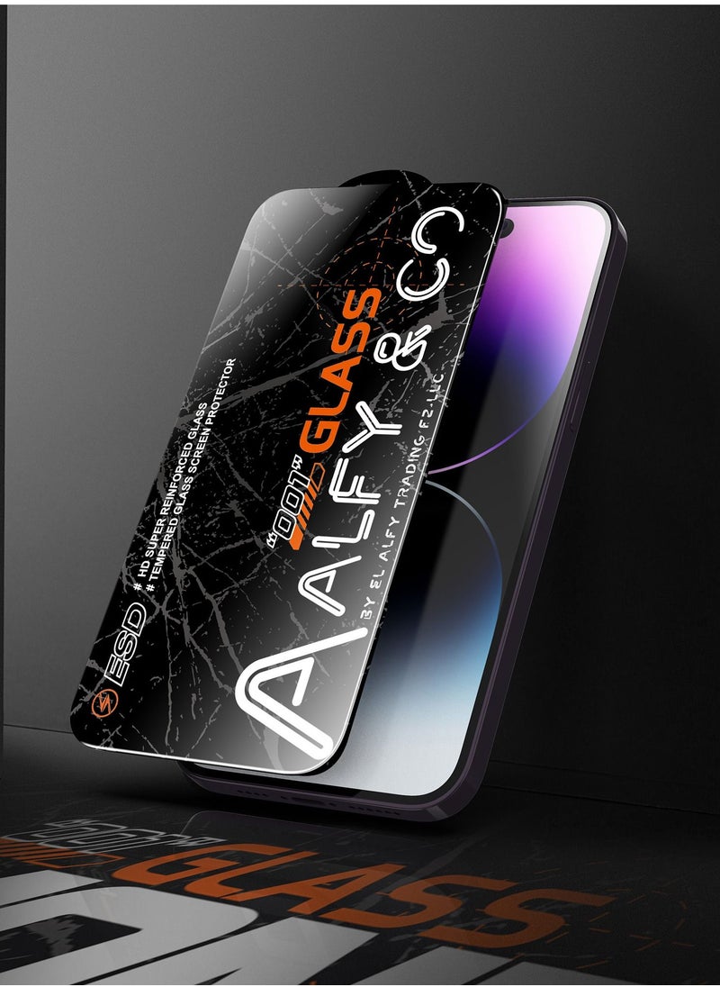 ALFY & CO Apple iPhone 14 Pro Max Clear Screen Protector , Premium Grade A  - Image 2