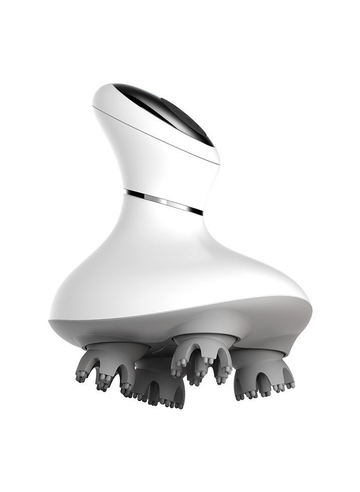 general Electric Head Massager, Portable Head Scalp Massager with IPX7 Waterproof, Scalp Massager for Hair Growth, Stress Relief, Deep Cleaning, Full Body Massage - Image 1