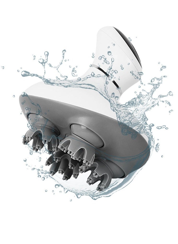 general Electric Head Massager, Portable Head Scalp Massager with IPX7 Waterproof, Scalp Massager for Hair Growth, Stress Relief, Deep Cleaning, Full Body Massage - Image 3