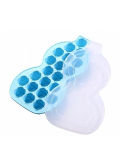 Mishrit Mishrit Silicone Ice Cube Trays, Chocolates Candy Mold, Food Grade Flexible Silicon Ice Cube Serving Tray, Handmade Cake Decoration Tools, (Pack of 1)  - Image 1
