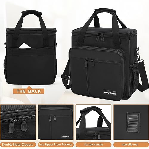 OUUTMEE Coffee Maker Carrying Bag Compatible with Keurig K-Mini or K-Mini Plus, Single Serve Coffee Brewer Portable Storage Bag with Extra Pockets, Storage Tote Case With Shoulder Strap - Image 4