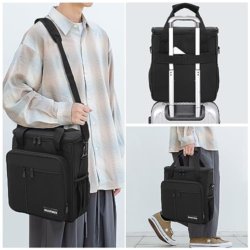 OUUTMEE Coffee Maker Carrying Bag Compatible with Keurig K-Mini or K-Mini Plus, Single Serve Coffee Brewer Portable Storage Bag with Extra Pockets, Storage Tote Case With Shoulder Strap - Image 5