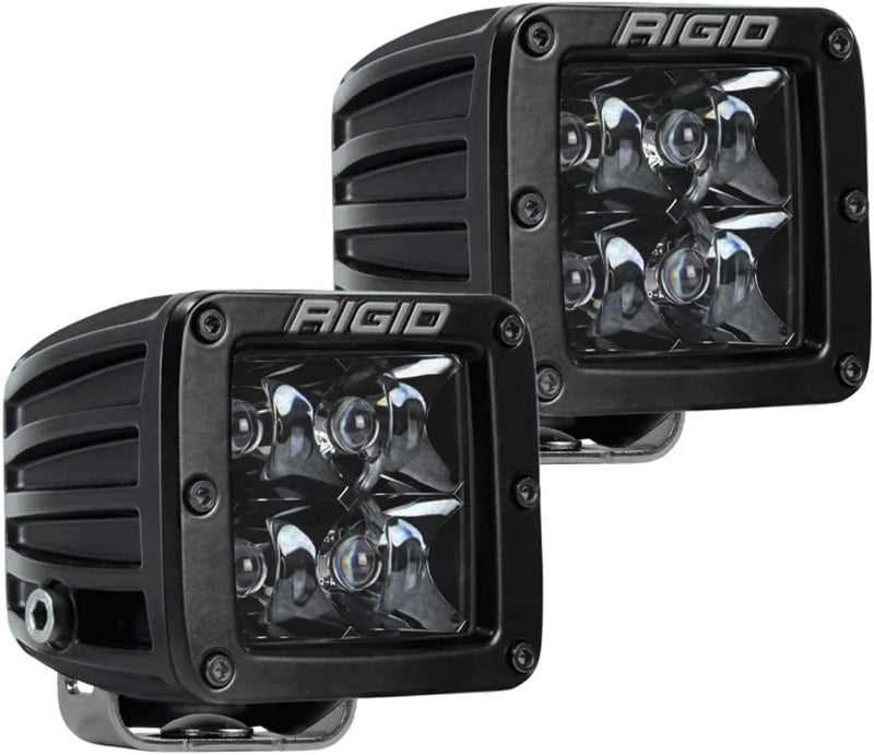 Rigid Industries D-Series Midnight Edition Spot Lights - Set of 2 (202213BLK) - Image 1