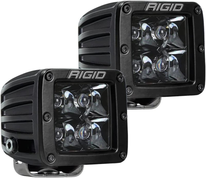 Rigid Industries D-Series Midnight Edition Spot Lights - Set of 2 (202213BLK) - Image 2