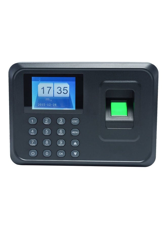 NIBEMINENT Intelligent Biometric Attendance Machine Black  - Image 1
