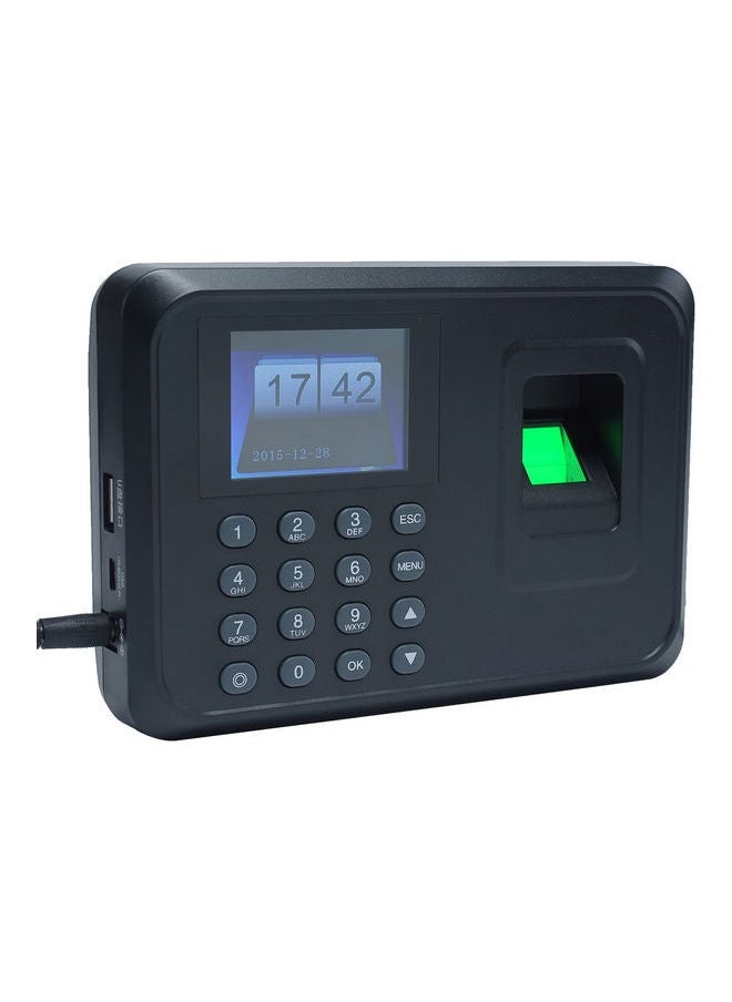 NIBEMINENT - Intelligent Biometric Attendance Machine Black - Image 1