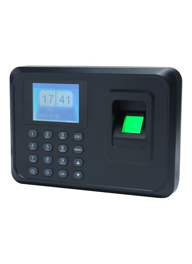 NIBEMINENT Intelligent Biometric Attendance Machine Black  - Image 5