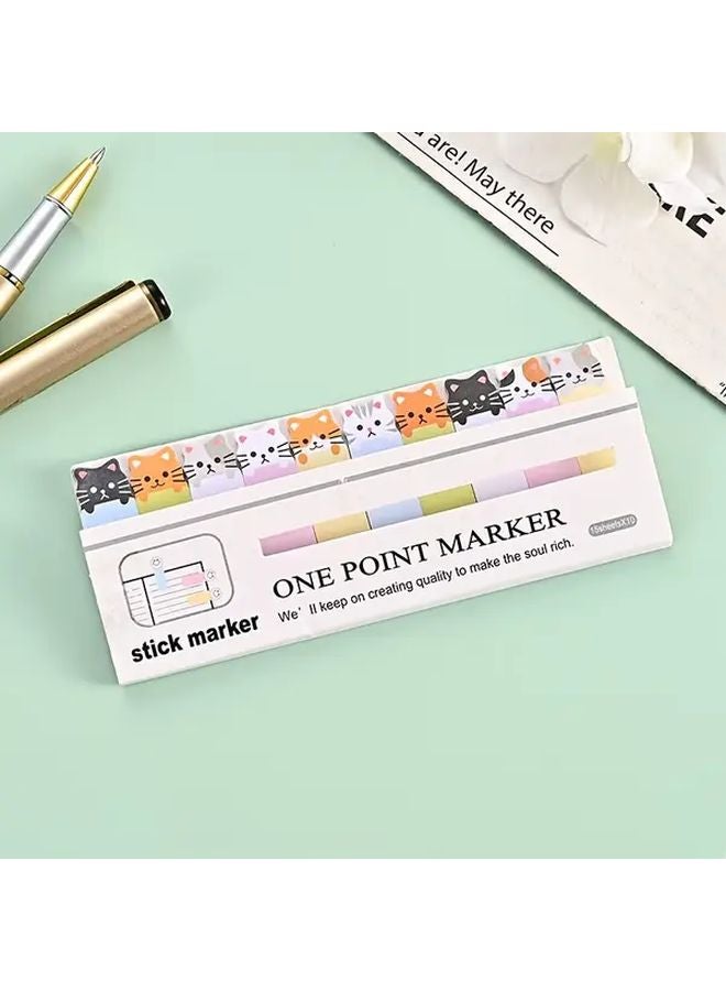 Colorful Frog Sticky Notes Set Of 150 Cute Memo Pads For Bookmarking Organizing Office Home Stationery - Image 5